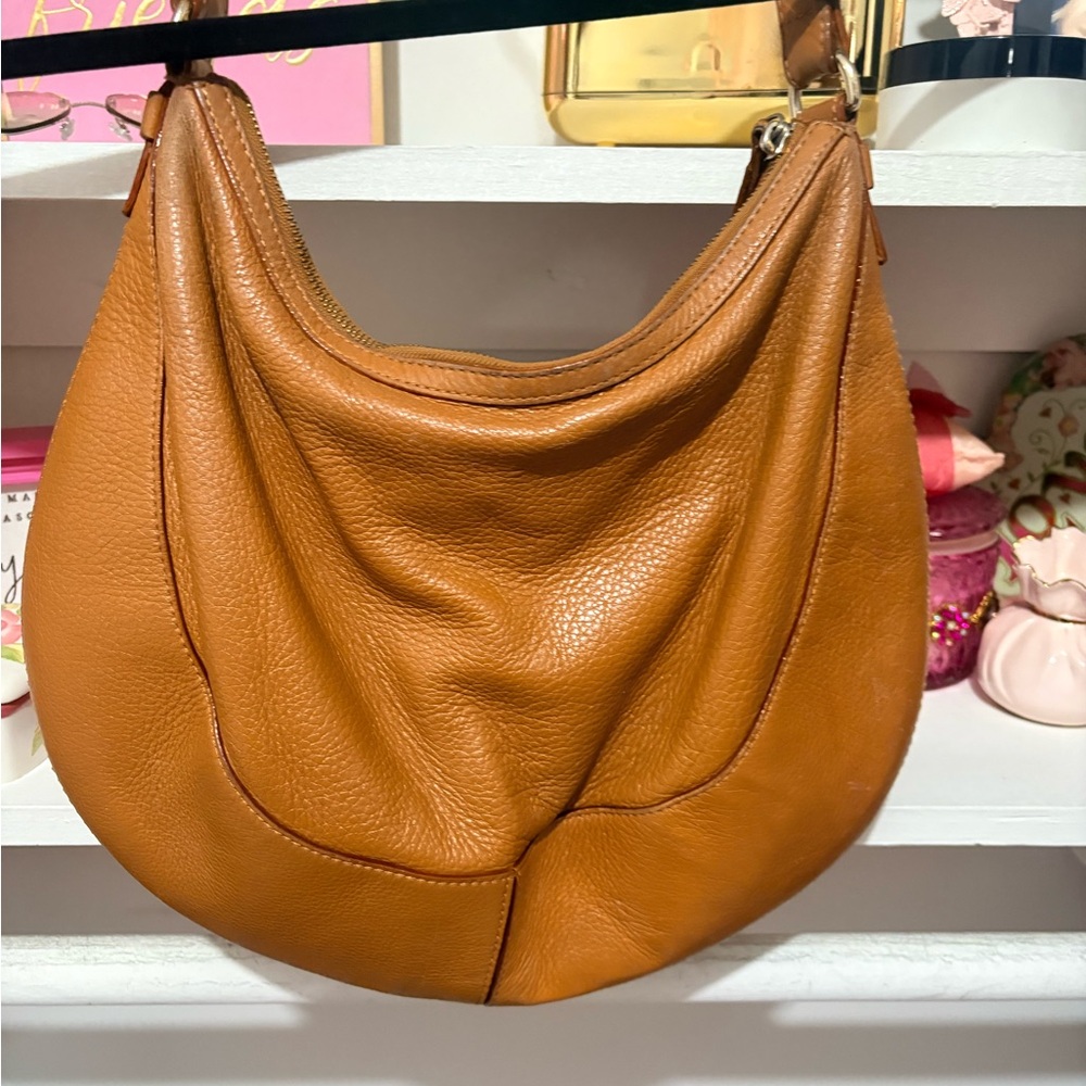 Kate Spade Tan Leather Hobo Bag - Picture 2 of 5